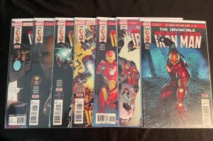 THE INVINCIBLE IRON MAN #593-599 VFNM Condition