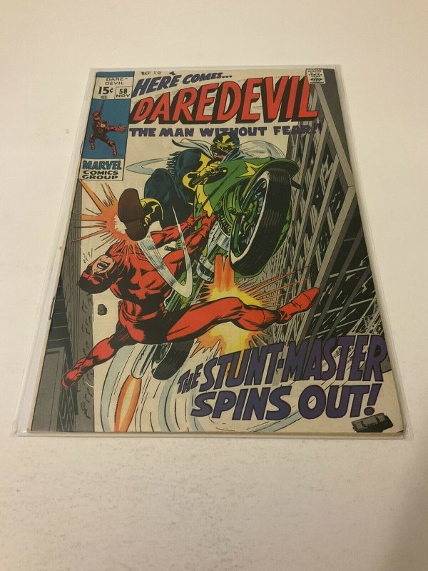 Daredevil 58 Fn Fine 6.0 Marvel Comics 