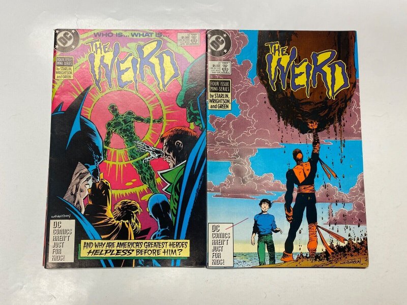 4 DC comic book Shadow of the Bat #26 27 Weird #1 2 4 KM10