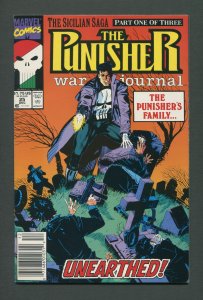 Punisher War Journal #25  / 9.4 NM / Newsstand / December 1990