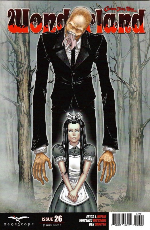 Wonderland #26 (2014) Covers A, B and C New Condition