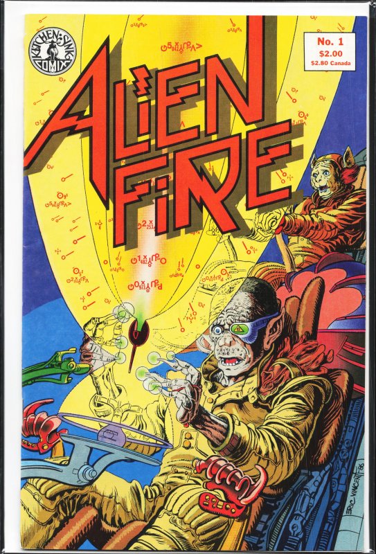 Alien Fire #1 (1987) Alien Fire