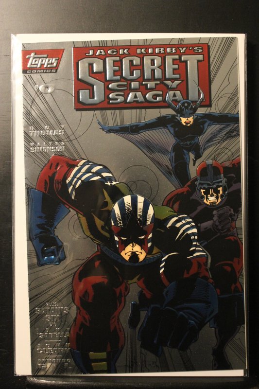 Jack Kirby's Secret City Saga #0 Foil Cover (1993)