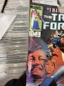 1984 Marvel Transformers #1 First Print 1st App of Autobots & Decepticons Vg