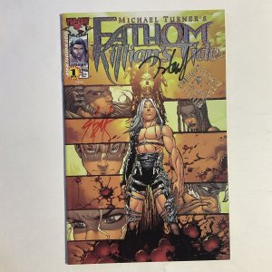 Fathom Killian's Tide 1 2001 Exclusive Signed by Talent Caldwell Eric Basulda Nm