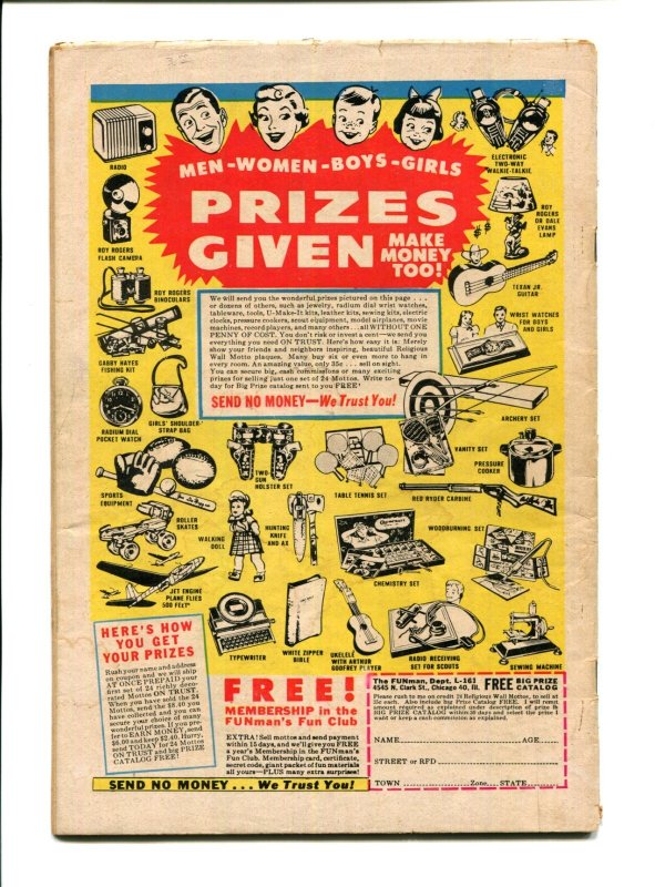 Two-Fisted Tales #41 - Jack Davis Cover/S & L Give-away (1.0/1.5) 1955