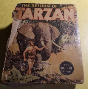 Western Publishing's Big Little Books #1104 Return of Tarzan