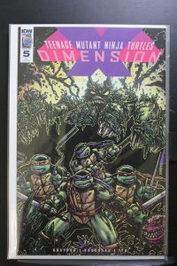 Teenage Mutant Ninja Turtles: Dimension X #5 RI Cover (2017)