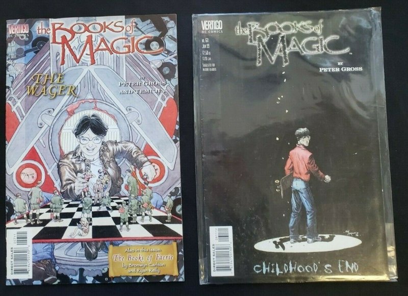 BOOK OF MAGIC 10PC (VF) PLAYGROUNDS, HOMECOMING, A PERFECT WORLD 1995-2000