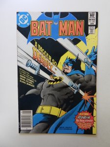 Batman #343 Newsstand Edition (1982) FN/VF condition