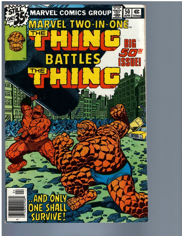Marvel Two-in-One #50 (1979) VF
