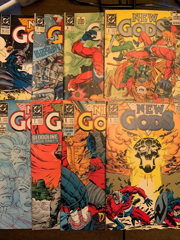 New Gods Mega Set!  63 issues, 3 series from 1989-98 (see description)  Byrne!