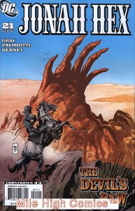 JONAH HEX (2005 Series) #21 Very Good Comics Book