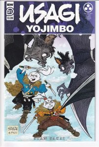 USAGI YOJIMBO (2019 IDW) #31 CVR A SAKAI