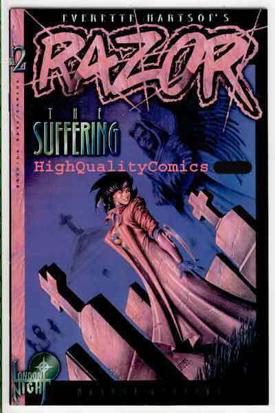 RAZOR The Suffering #2, NM+, Joseph Linsner, Femme, 1995, more indies in store