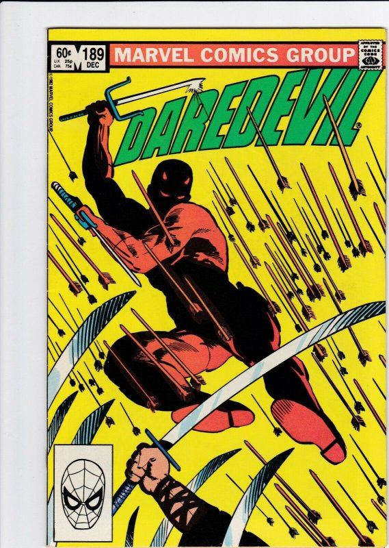 Daredevil 189 VG+ (Dec. 1982)