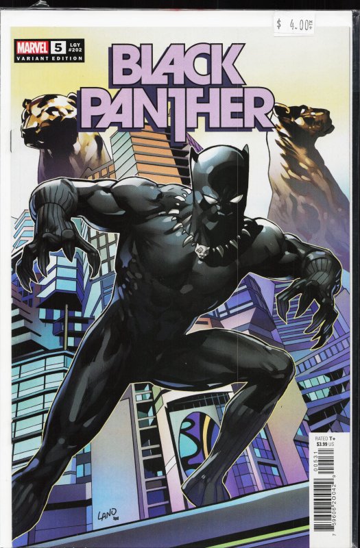 Black Panther #5 Land Cover (2022)