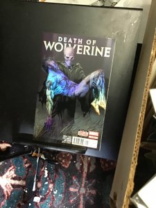 Death of Wolverine #1,2,3,4  Hollow foil!  1–4! super high grade average NM