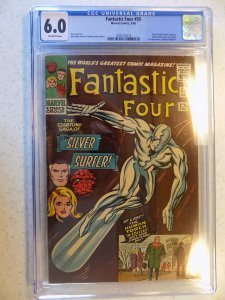 FANTASTIC FOUR # 50 CGC 6.0. CLASSIC SILVER SURFER COVER