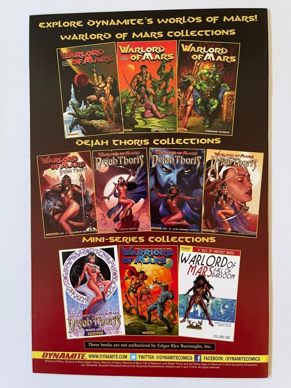 Lords of Mars #5 - NM+  (2013)