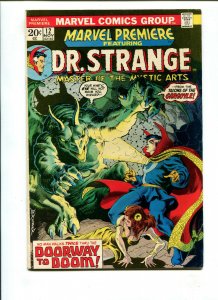 Marvel Premiere #12 Featuring Dr. Strange (6.5) 1973 