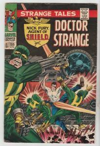 Strange Tales British Variant #155 (Apr-67) FN+ Mid-Grade Nick Fury, Dr. Strange