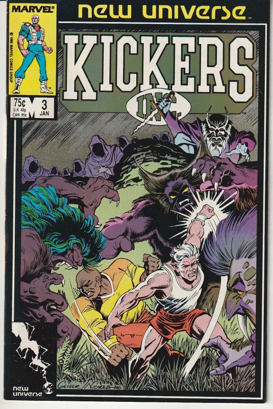 Kickers, Inc. #3 Direct Edition (1987)