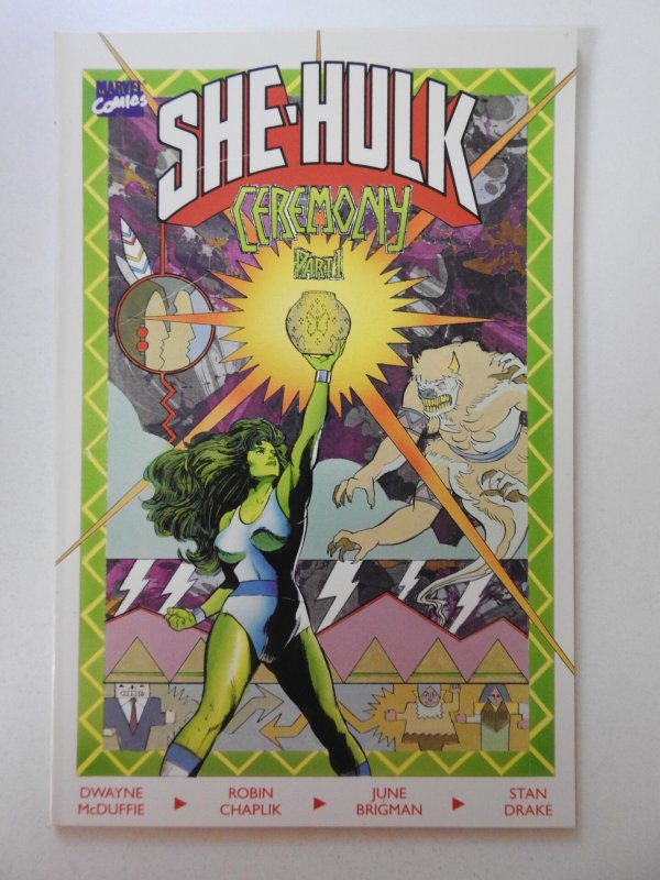 She-Hulk: Ceremony #1  (1989) Prestige Format! Sharp NM Condition!