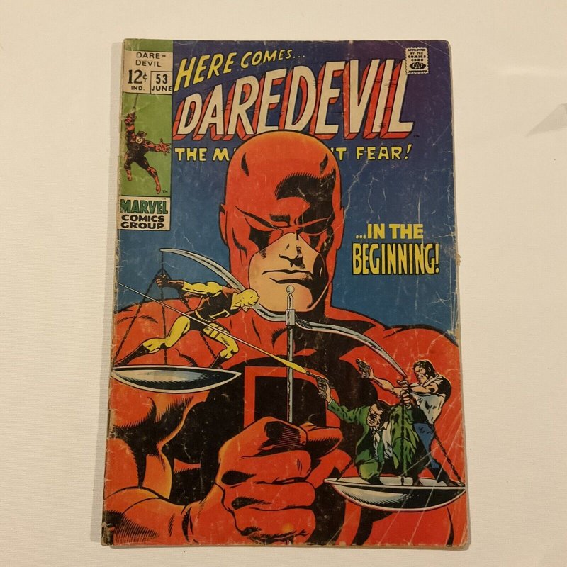 Daredevil 53 Very Good Vg 4.0 Marvel 1969