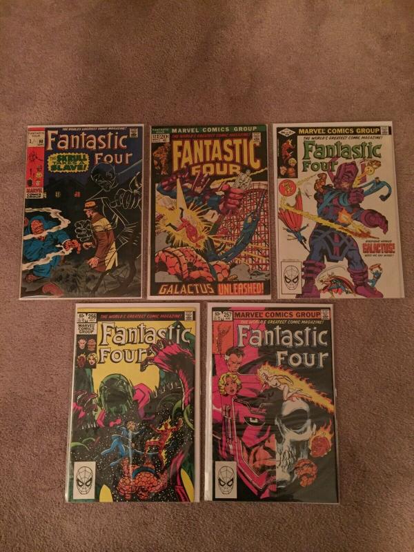 High Grade Fantastic Four Lot. Silver Age, Bronze Age Comics.