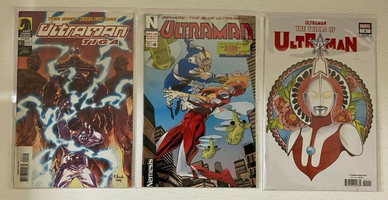 Ultraman lot 11 different issues Tokusatsu 8.0 VF 