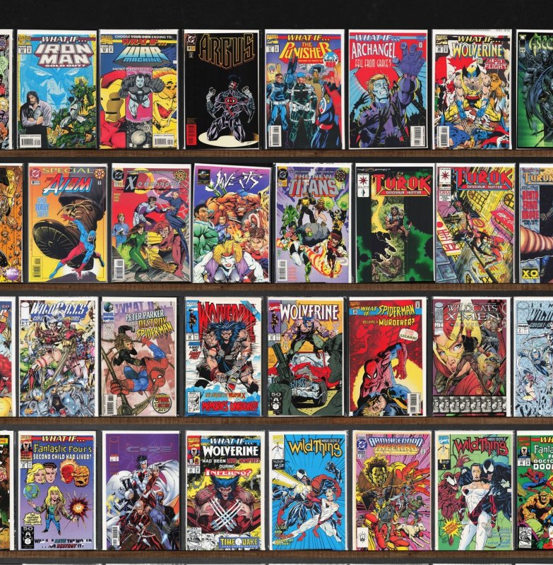 Huge Lot 140+ Comics with What If...?, Will To Power, Wolverine, Thor & More!