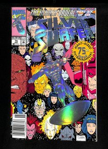 Silver Surfer (1987) #75 Death of Nova!