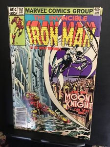 Iron Man #161 (1982) high-grade moon night key! VF Wow