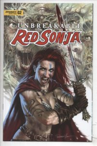 RED SONJA UNBREAKABLE #2 A, VF/NM, She-Devil, Parrillo, 2022, more RS in store
