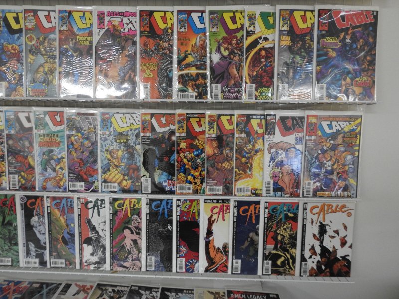 Huge Lot of 150+ Comics W/ Cable, X-Men, X-Soldier! Avg. VF Condition!