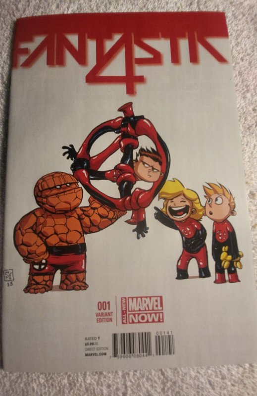 Fantastic Four #1 Young Cover (2014)