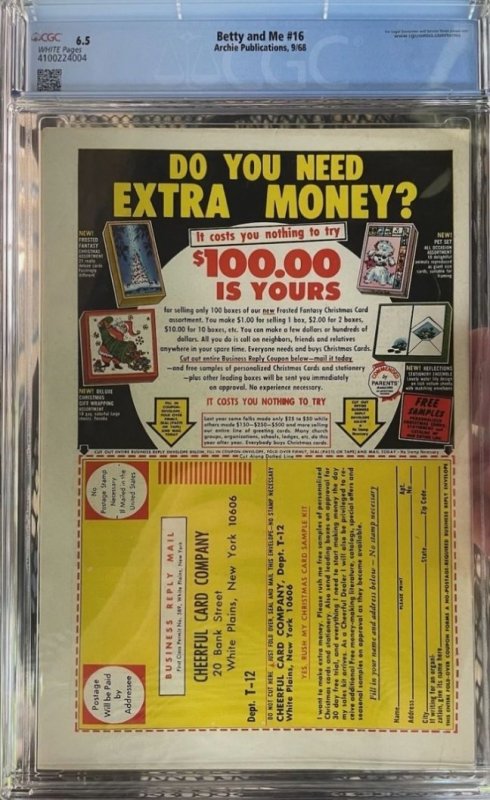 Betty and Me #16 (1968)