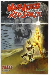 MARS ATTACKS  RED SONJA #3 A, VF+, Suydam Aliens, Horror, 2020 more MA in store