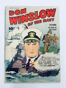 DON WINSLOW OF THE NAVY #8 (October 1943) Grade 2.0/G Fawcett Publishing