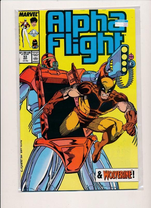 Giant Lot ALPHA FLIGHT of (80) #4-22, 24-82 Near Full run (1,2 Ann)(1984-89)VF+