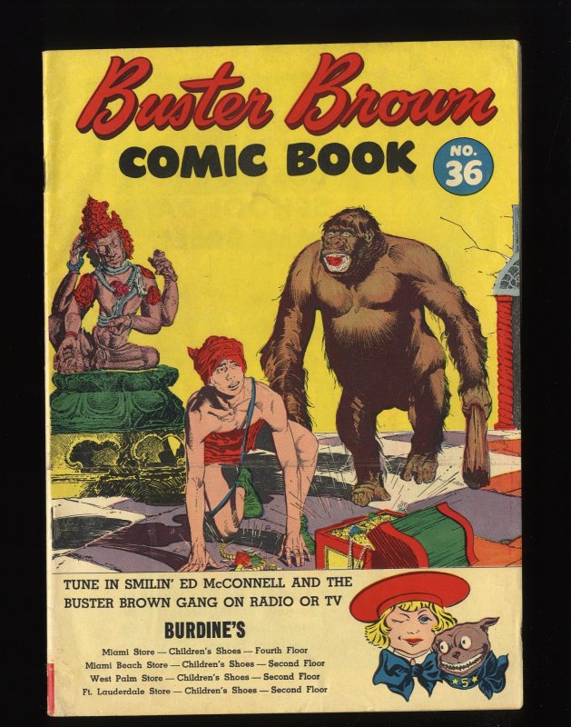 Buster Brown #36 FN 6.0 1954