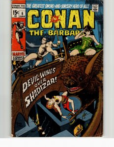 Conan the Barbarian #6 (1971) Conan