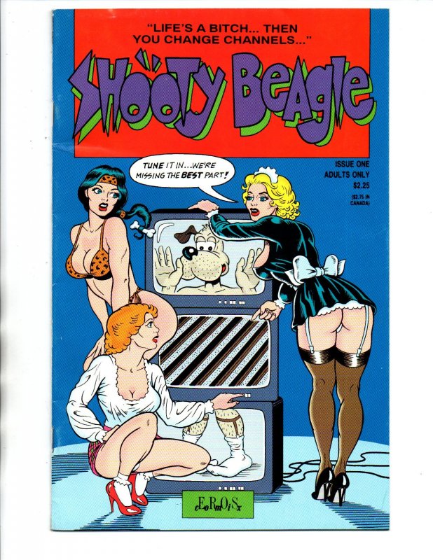 Shooty Beagle #1 & 2 Set - Eros Comix - 1991 - VF