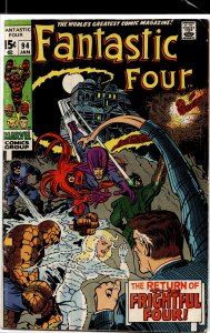Fantastic Four #94 (1970) Fantastic Four [Key Issue]