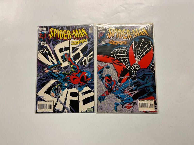 4 Spider-Man 2099 Marvel Comics Books #25 26 28 29 70 LP2