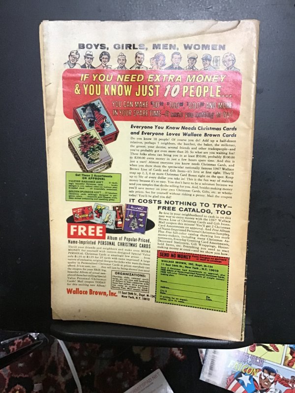 Fantastic Four #66 (1967) Low grade 1st Adam warlock! GD- Kirby Art