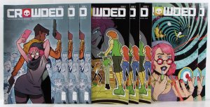 Crowded Lot of 8 #1 x3, 2 A x3, 2B x2 Image Comics (2018) 1st Print Comic Books