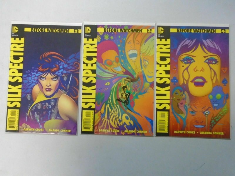 Before Watchmen Silk Spectre run #2-4 8.0 VF (2012)