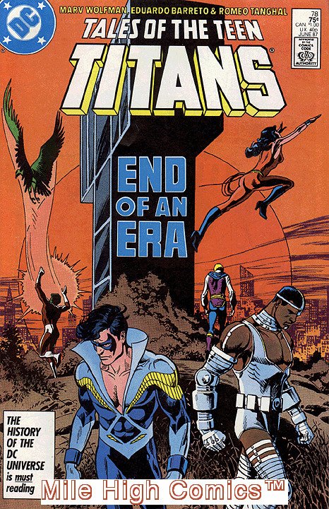 TEEN TITANS  (1980 Series)  (DC) #78 Near Mint Comics Book